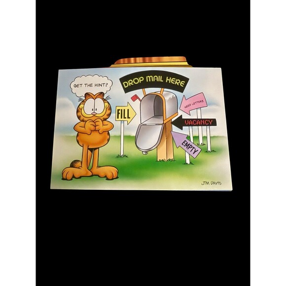 Vintage Garfield Postcards Set by Jim Davis – Classic 80s/90s Humor, Lot of 8 - Picture 8 of 10